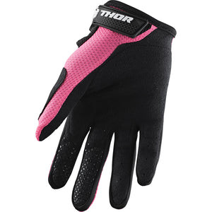 Thor Adult Womens Sector MX Gloves - Pink - S22