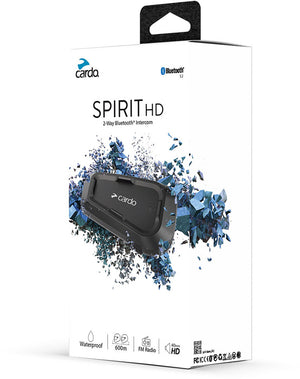 Cardo Spirit HD - Single Pack - Bluetooth Intercom System