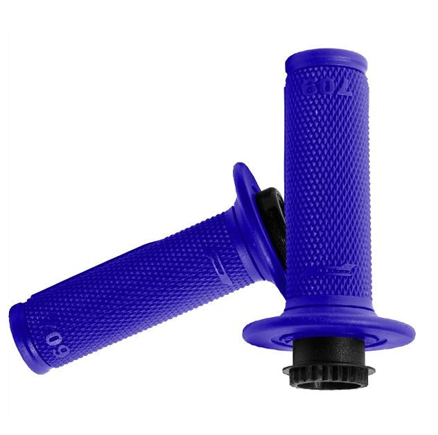 Progrip PG709 Lock On 1/2 Waffle Grips - Blue