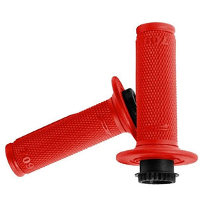 Progrip PG709 Lock On 1/2 Waffle Grips - Red