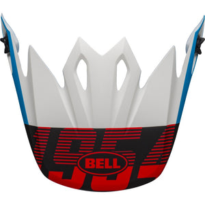 Bell MX-9 MIPS Peak - Strike Matt Black/Blue/White