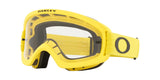 Oakley O Frame 2.0 Pro XS - Moto Yellow MX Goggles with Clear Lens