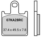 Brembo Z04 brake pads - 37.4 x 49.5 x 7.8