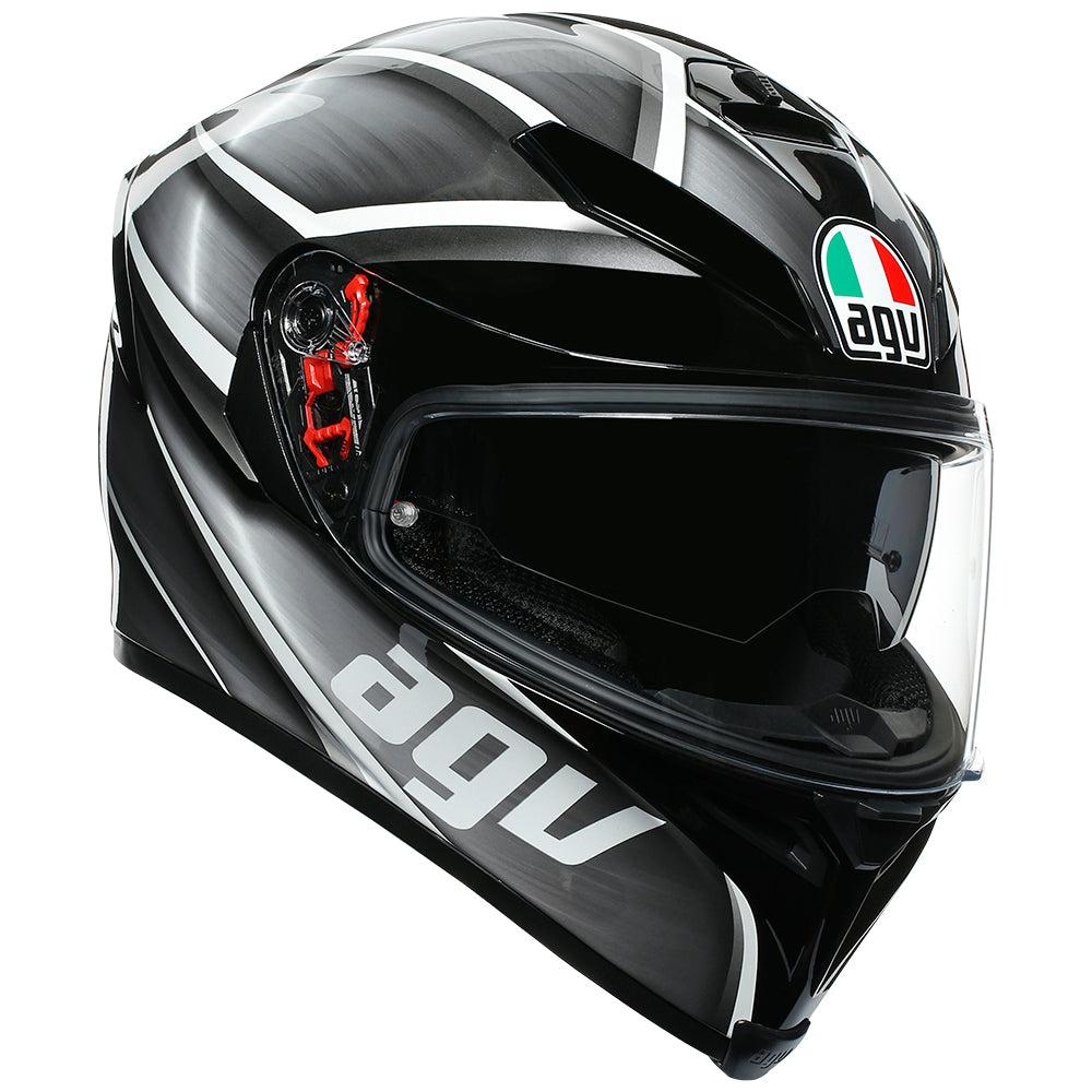 AGV K5 S [TEMPEST BLACK/SILVER]