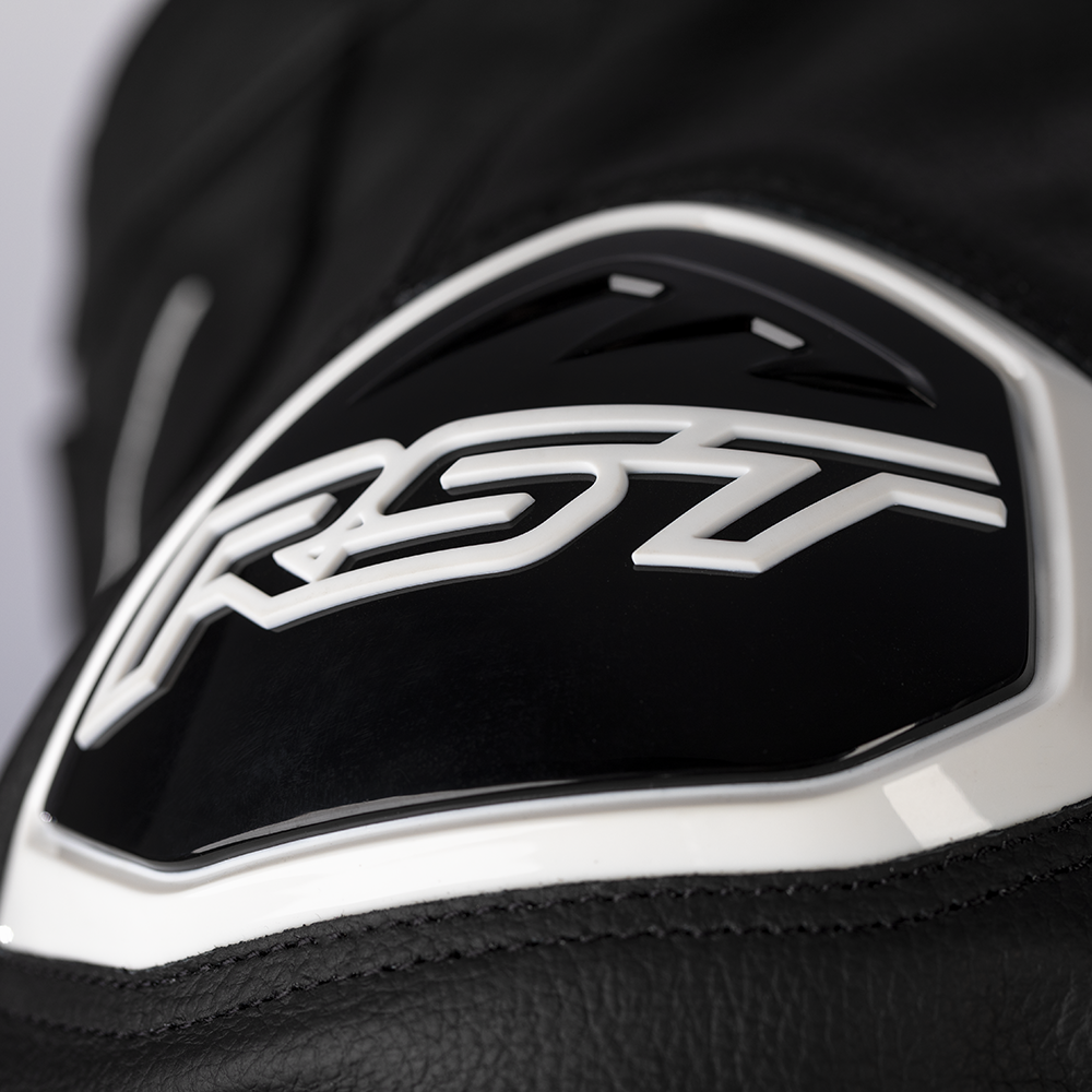 RST S1 LEATHER JACKET [BLACK/WHITE]