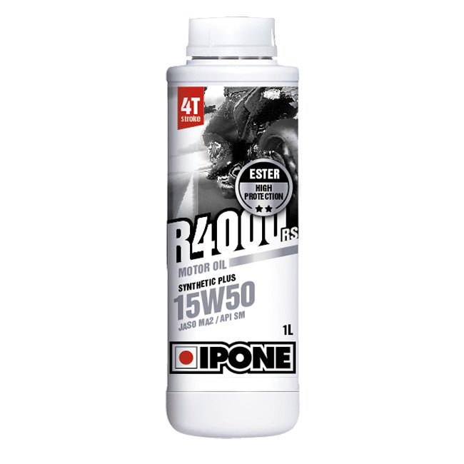 Ipone 15W50 R4000 RS - 1 Litre - Semi Synthetic