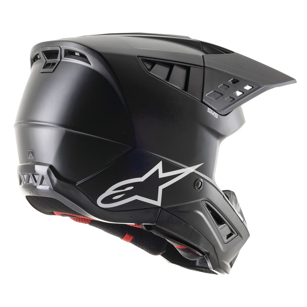 Alpinestars S-M5 Adult MX Helmet - Solid Matt Black