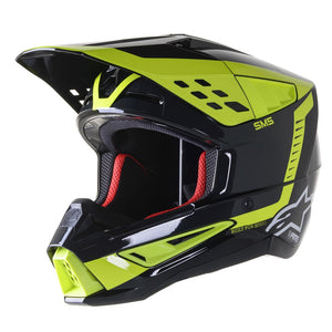 Alpinestars SM5 MX Helmet - Beam Black/Yellow