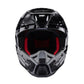 Alpinestars S-M5 Adult MX Helmet - Rover 2 Gloss Black/Silver
