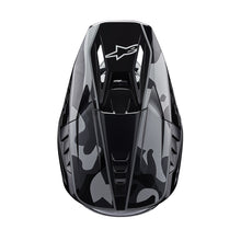 Load image into Gallery viewer, Alpinestars S-M5 Adult MX Helmet - Rover 2 Gloss Black/Silver