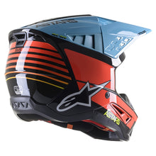 Load image into Gallery viewer, Alpinestars S-M5 Speed Helmet Black/Yellow/Blue