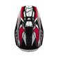 Alpinestars S-M5 Adult MX Helmet - Action 2 Gloss Black/White/Red