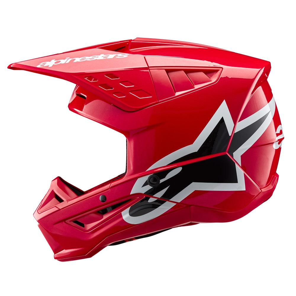 Alpinestars S-M5 Adult MX Helmet - Corp Bright Red
