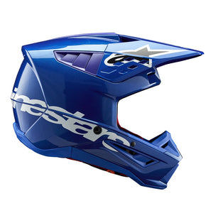 Alpinestars S-M5 Adult MX Helmet - Corp Gloss Blue