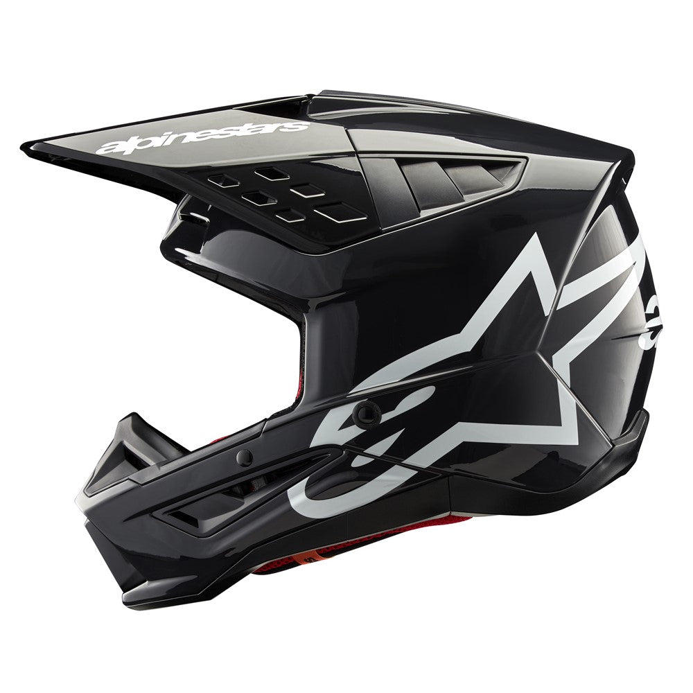 Alpinestars S-M5 Adult MX Helmet - Corp Gloss Dark Gray