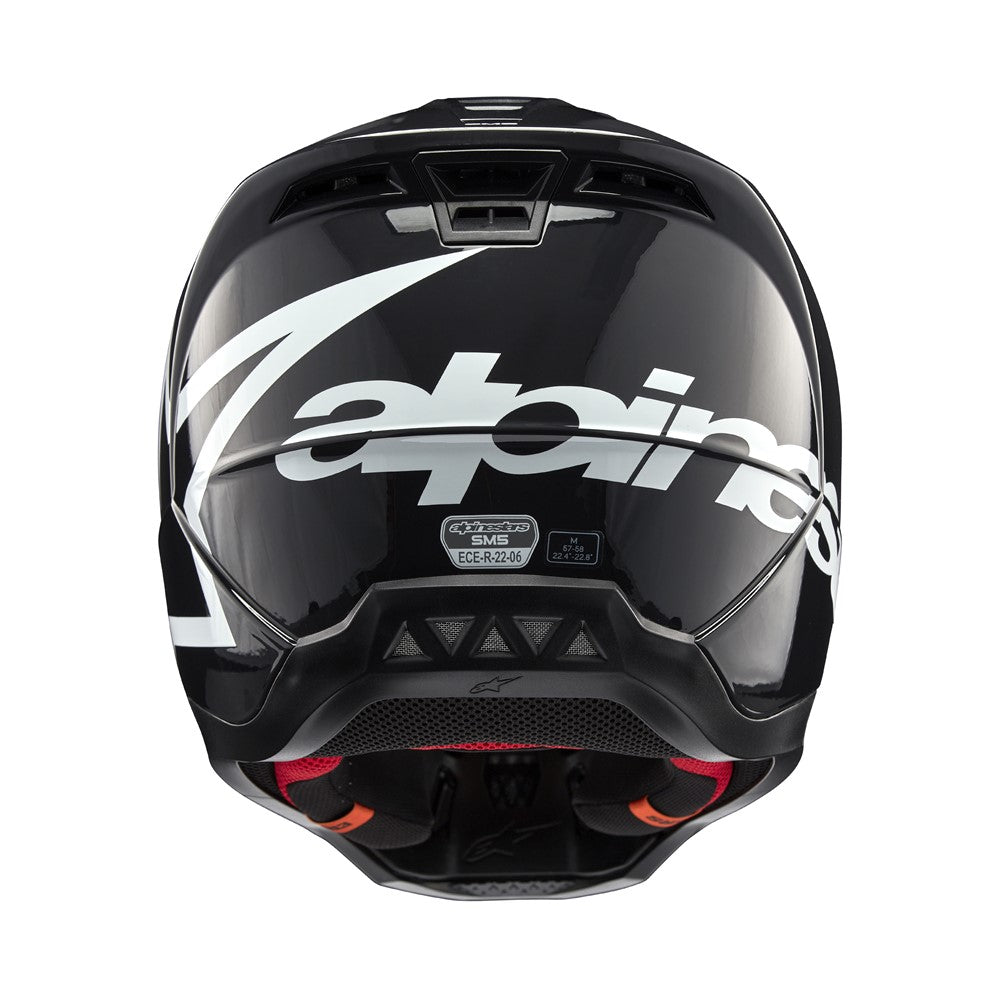 Alpinestars S-M5 Adult MX Helmet - Corp Gloss Dark Gray