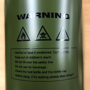 Tech-7 Aluminium Green Fuel Bottle - 1 Litre