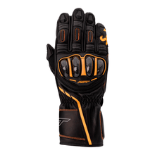 Load image into Gallery viewer, RST S1 LEATHER GLOVE [BLACK/GREY/NEON ORANGE]