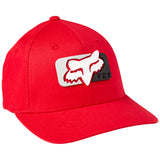 FOX YOUTH MIRER FLEXFIT HAT [FLAME RED]
