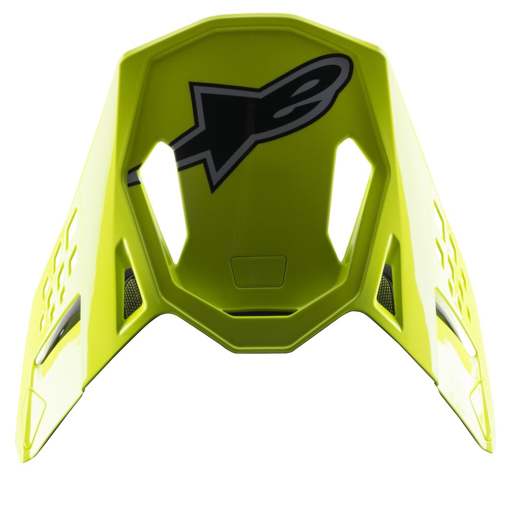 Alpinestars Helmet Visor S-M8 Factory - Black/Yellow Fluoro/Blue