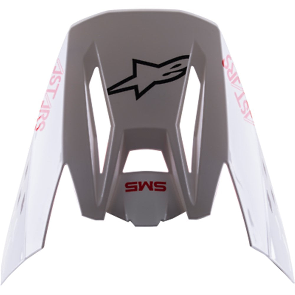 Alpinestars S-M5 Helmet Visor Bond - White/Red