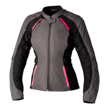 Load image into Gallery viewer, RST AVA LADIES TEXTILE JACKET [BLACK/NEON PINK]