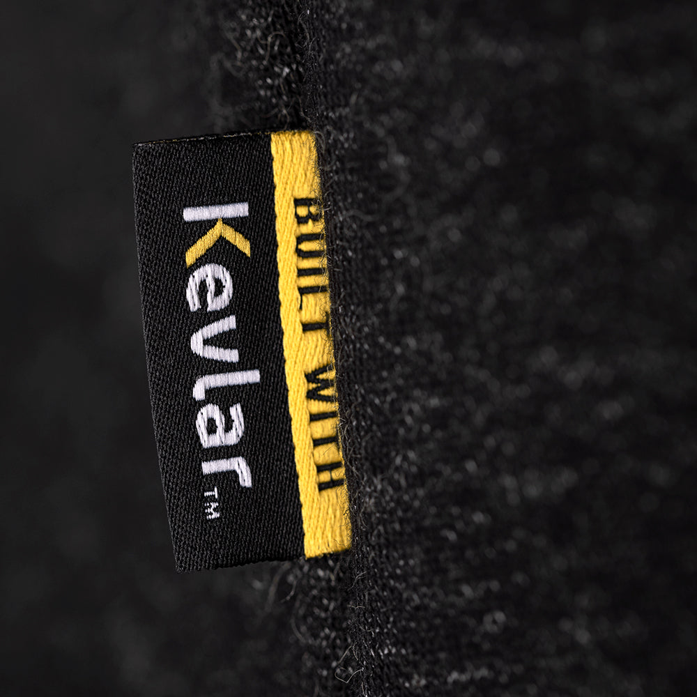 RST X KEVLAR ZIP THROUGH LOGO CE TEXTILE HOODIE [B