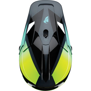 Thor Adult Sector MX Helmet - Fader Acid Teal S22