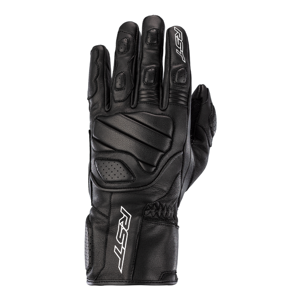 RST TURBINE LEATHER GLOVE [BLACK]