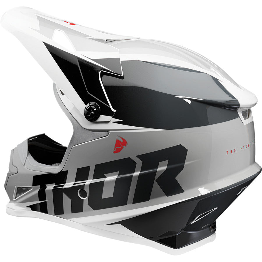 Thor Adult Sector MX Helmet - Fader Black White S22