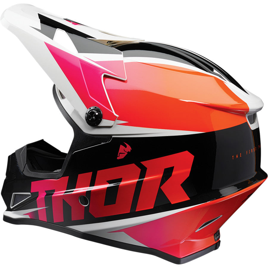 Thor Adult Sector MX Helmet - Fader Orange Magenta S22