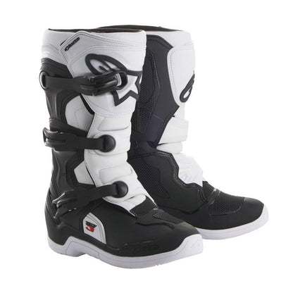 Alpinestars Youth US3 Tech 3s MX Boots Black/White