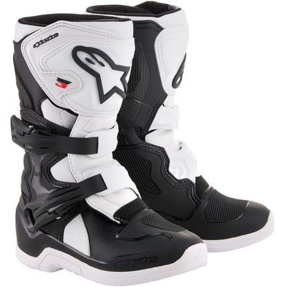 Alpinestars Kids US13 Tech 3s MX Boots Black/White