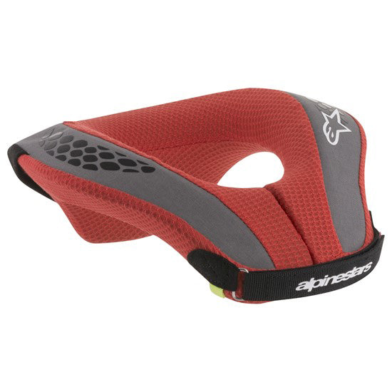 Alpinestars Youth S/M Neck Roll Sequence : Black/Red
