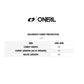 Oneal Adult Holeshot Chest Protector - Black