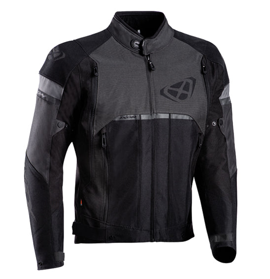 Ixon Allroad Waterproof Jacket - Black/Grey