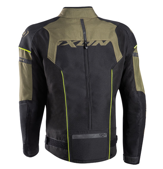 Ixon Allroad Waterproof Jacket - Black/Khaki