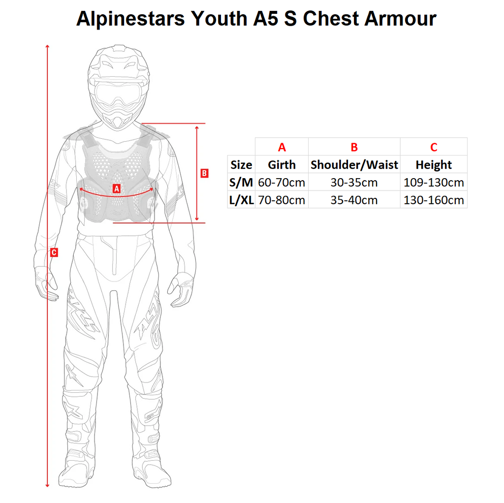 Alpinestars Youth Small/Medium : Bionic Action Jacket