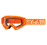 Blur Youth B-ZERO MX Goggles - Orange