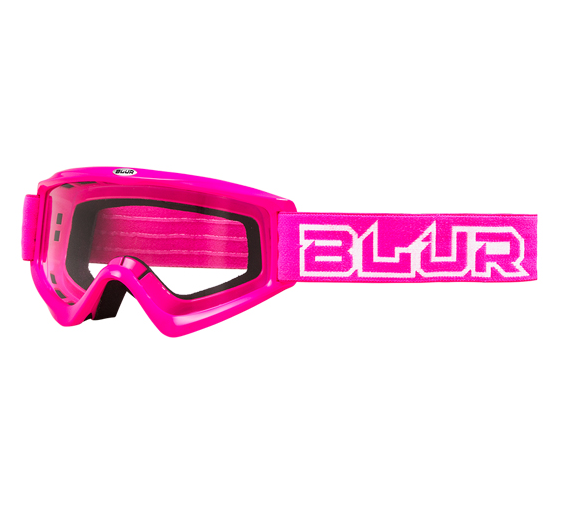 Blur Youth B-ZERO MX Goggles - Pink