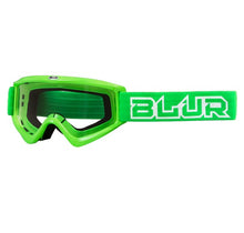 Load image into Gallery viewer, Blur Youth B-ZERO MX Goggles - Neon Green