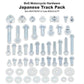 Motorcycle Bolt Pack : Japanese : 54 Pack