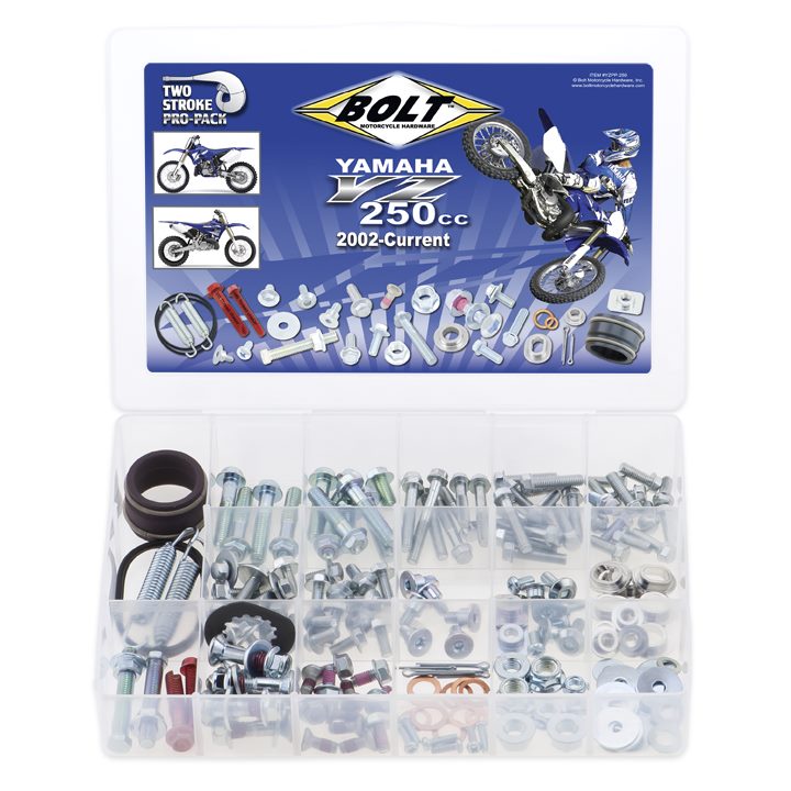 Yamaha YZ250 2002-2021 : Motorcycle Bolt Pack