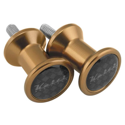 KEITI BOBBIN BOLTS SWINGARM SPOOLS LOW PROFILE [GOLD]