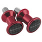 KEITI BOBBIN BOLTS SWINGARM SPOOLS LOW PROFILE [RED]