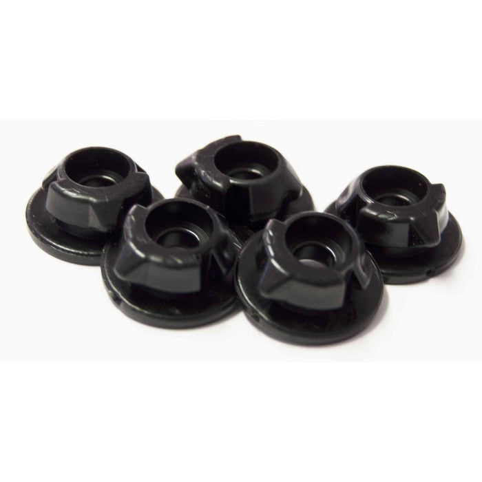 Rtech Air Box Panel Clips - GasGas Husqvarna KTM - 5 Pack Black