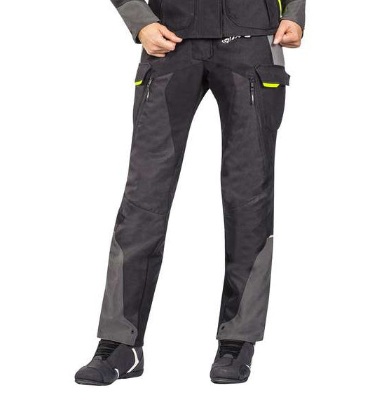 Ixon Balder Womens Pants - Black Grey Yellow - Adventure Touring