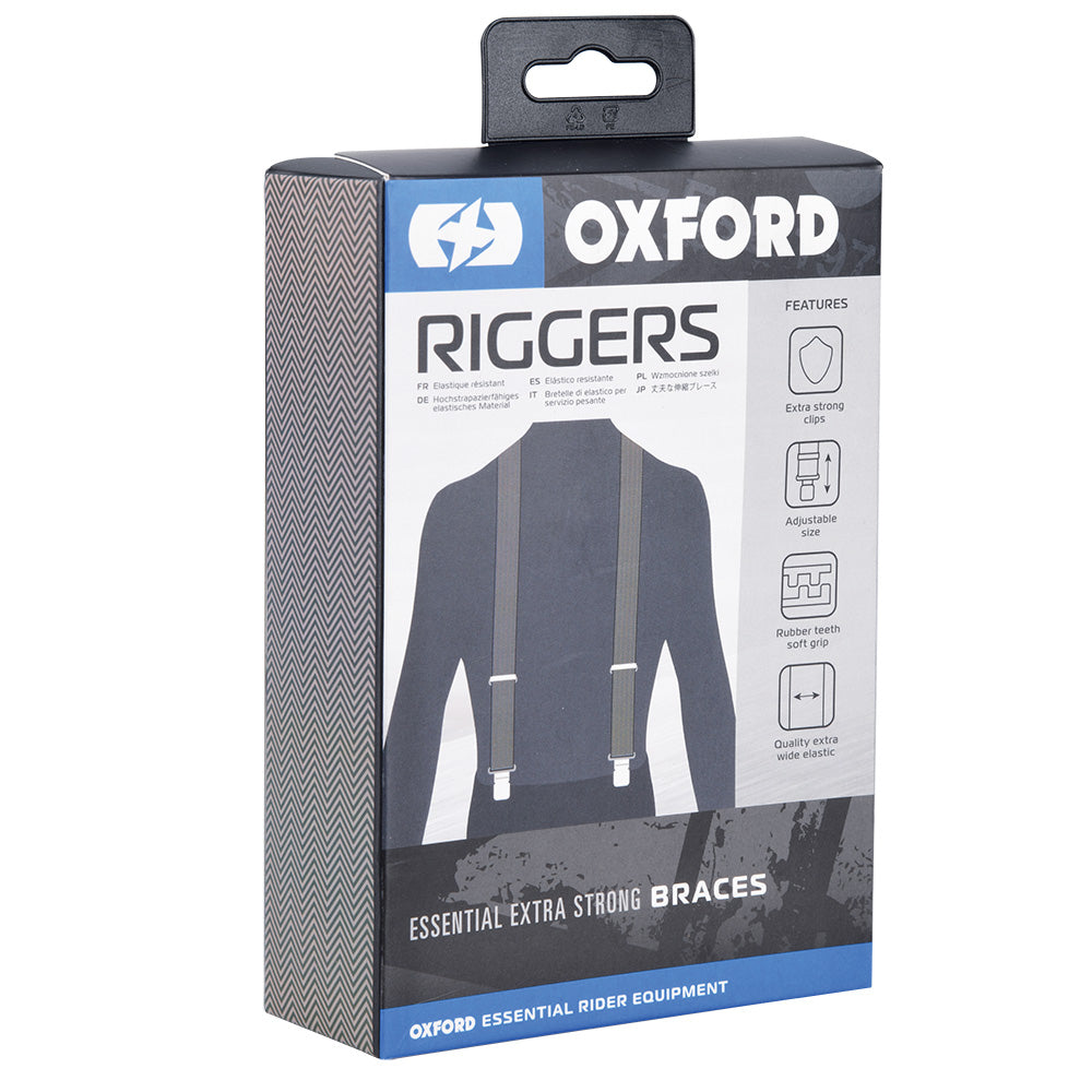 Oxford Riggers Pant Brace - Herringbone