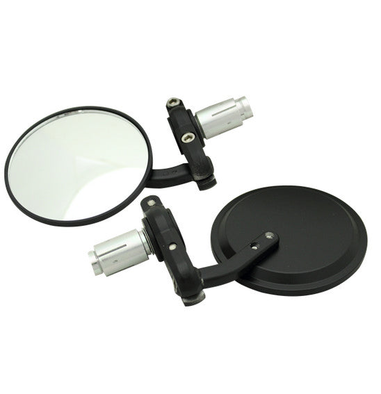 Tarmac Cafe Racer Bar End Mirrors - Carbon