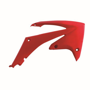 Rtech Radiator Shrouds - Honda CRF250R 10-13 CRF450R 09-12 - RED